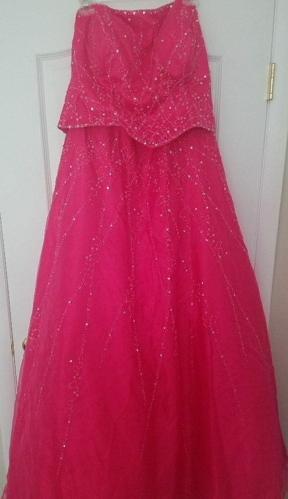 Brand new / Never been worn /Fuchsia gown